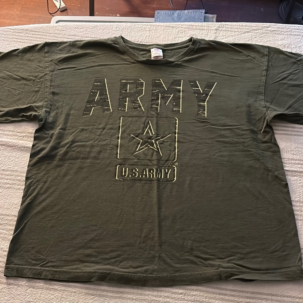 Army Green T-Shirt with U.S. Army Logo